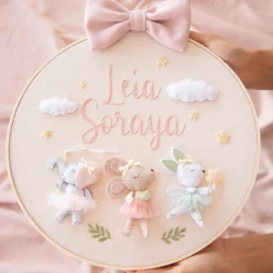 Pandereta Ballerina Animals